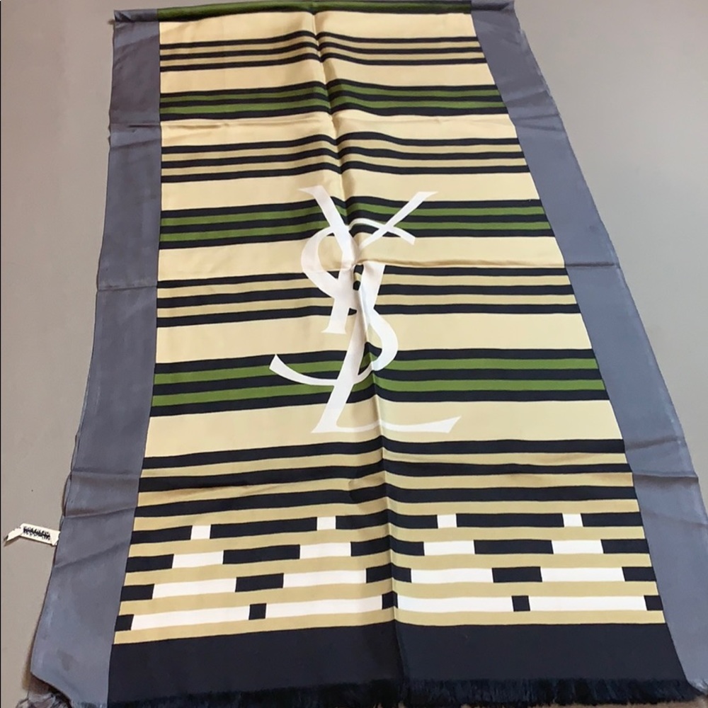 Vintage Silk YSL Scarf